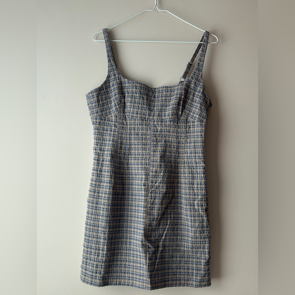 NWT Urban Outfitters Plaid Sleeveless Dress